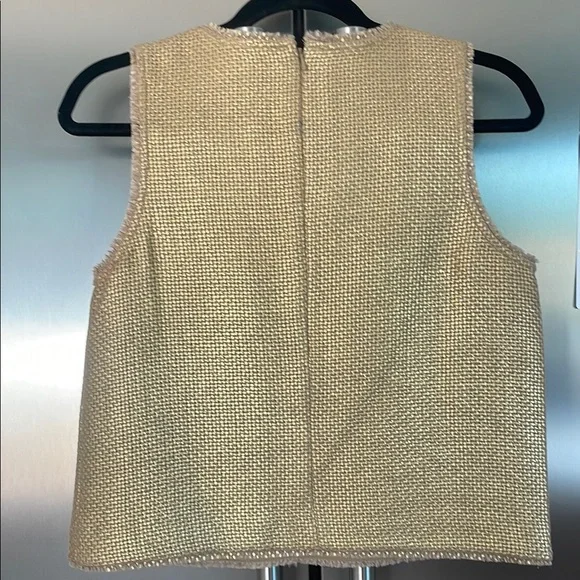 Banana Republic Gold Boxy Tank Top - Picture 2 of 4